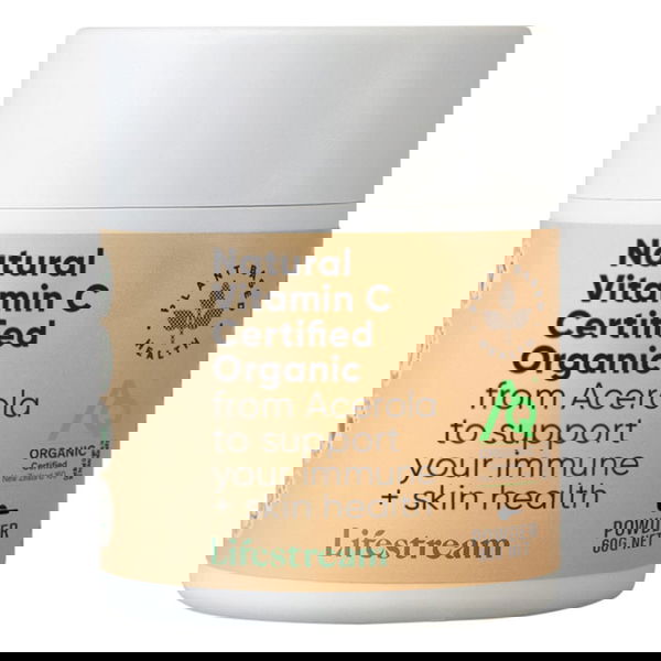 Lifestream Natural Vitamin C Certified Organic Powder 60 gm 