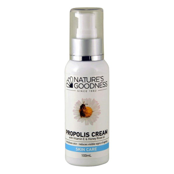 Nature's Goodness Propolis Cream with Vitamin E & Honey Rose Oil 100 ml 
