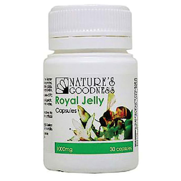 Nature's Goodness Royal Jelly Capsules 1000 mg 30 Capsules 