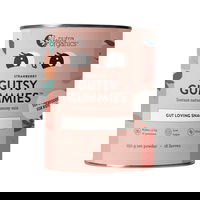 Nutra Organics Gutsy Gummies Gut Loving Snack Powder for Kids Strawberry 150 gm 
