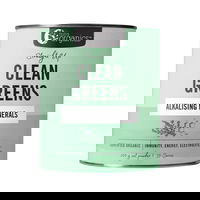 Nutra Organics Clean Greens Alkalise Energise Cleanse Powder Unflavoured 200 gm 