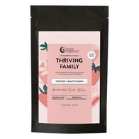 Nutra Organics Thriving Family Protein + Multivitamin Powder Strawberries & Cream 450 gm 