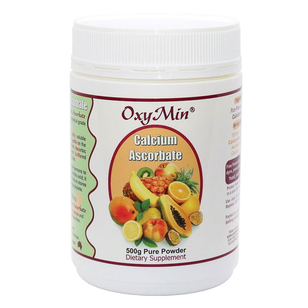 Oxymin Calcium Ascorbate Pure Powder 500 gm 
