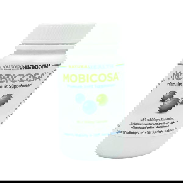 Natural Health Mobicosa Premium Joint Supplement Capsules 80 Capsules 