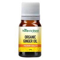 Nature's Shield Organic Ginger Essential Oil 10 ml 