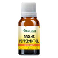Nature's Shield Organic Peppermint Essential Oil 25 ml 
