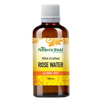 Nature's Shield Wild-Crafted Rose Water 100 ml 
