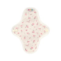 Hannah Extra Grip Organic Cotton Reusable Cloth Pad Small - Assorted 2 Pack 
