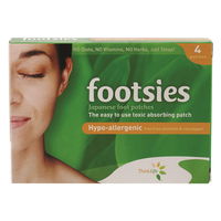 Footsies by Thinklife Hypo-Allergenic Japanese Detox Foot Patches 4 Patches 