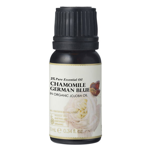 Ausganica 3% Pure Essential Oil Chamomile German Blue in Organic Jojoba Oil Chamomile 11 ml 