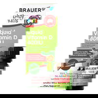 Brauer Baby & Kids Vitamin D Oral Liquid 400 iu 10 ml 