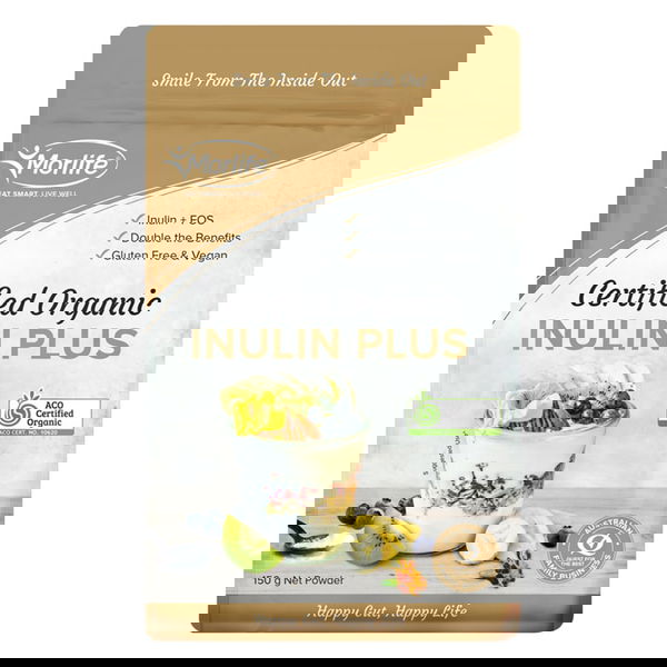 Morlife Certified Organic Inulin Plus Powder 150 gm 
