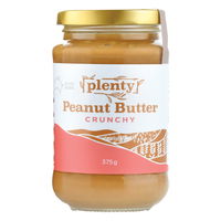 Plenty Peanut Butter Crunchy 375 gm 