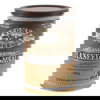 Stoney Creek Organic Brown Flaxseed Meal 500 gm 