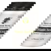 Best Of The Bone Organic Beef Liver Nutrient Dense Superfood Capsules 180 Capsules 