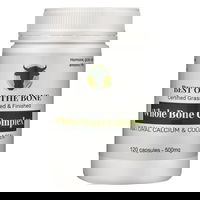 Best Of The Bone Whole Bone Complex Natural Calcium & Collagen Capsules 120 Capsules 