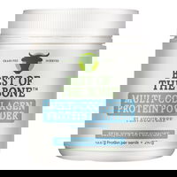 Best Of The Bone Organic Mushroom Multi-Collagen Protein Powder Flavour-Free 210 gm 