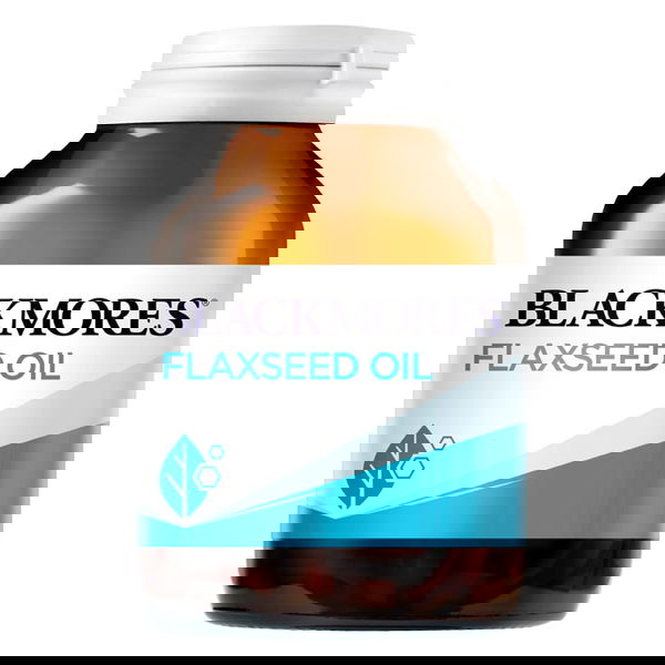 Blackmores Flaxseed Oil Vegetarian Omegas Capsules 100 Capsules 