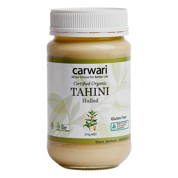 Carwari Organic Hulled Tahini 375 gm 