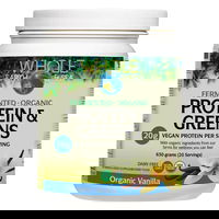 Whole Earth & Sea Fermented, Organic Protein & Greens Powder Vanilla 630 gm 