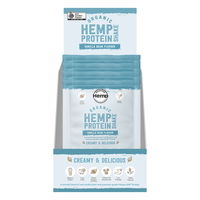 Hemp Foods Australia Creamy & Delicious Hemp Protein Shake Vanilla 35 gm x 7 Pack 