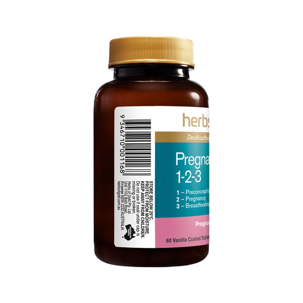 Herbs Of Gold Pregnancy Plus 1-2-3 Tablets 60 Tablets 