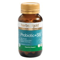 Herbs Of Gold Probiotic + SB Digestive Support Capsules 30 Capsules 