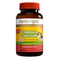 Herbs Of Gold Children's Calci Care Bone Health Chewable Tablets 60 Tablets 