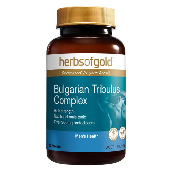 Herbs Of Gold Bulgarian Tribulus Complex Men's Health Tablets 30 Tablets 