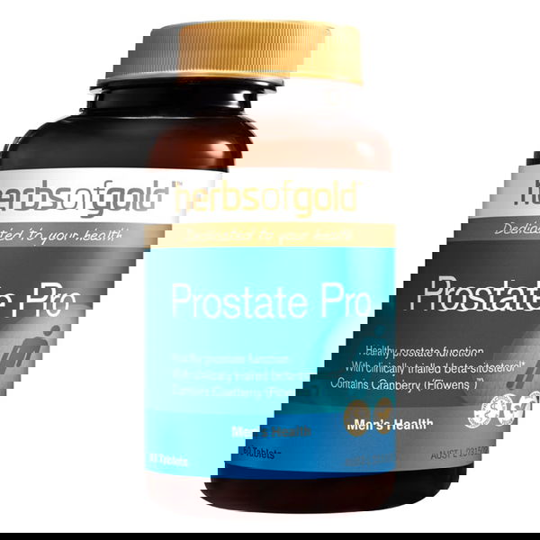 Herbs Of Gold Prostate Pro Men's Health Tablets 60 Tablets 