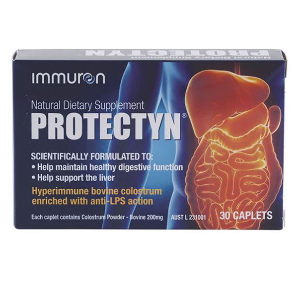 Immuron Protectyn Natural Dietary Supplement Caplets 30 Caplet 