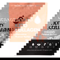 Locako Keto Collagen Powder Chocolate Peanut Butter 440 gm 
