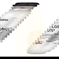 Melrose Organic Coconut Oil Flavour Free 1 L 