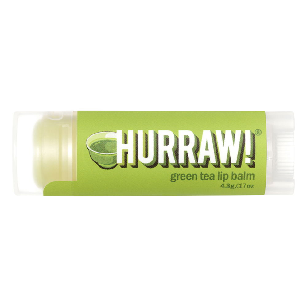 Hurraw! Organic Lip Balm Green Tea