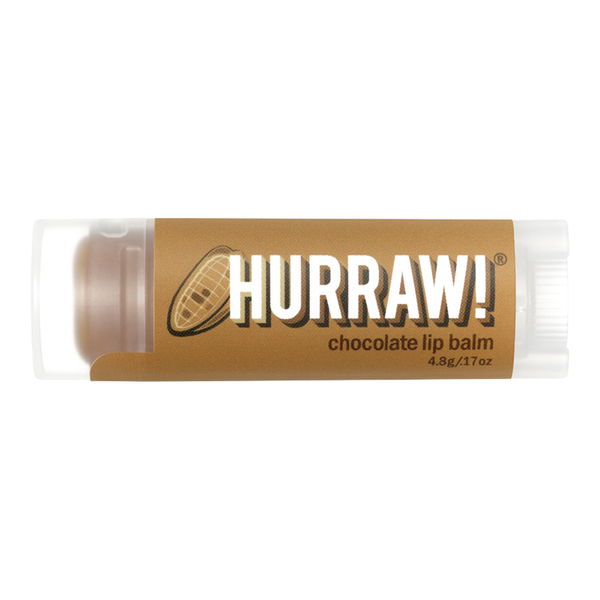 Hurraw! Organic Lip Balm Chocolate 4.8 gm 
