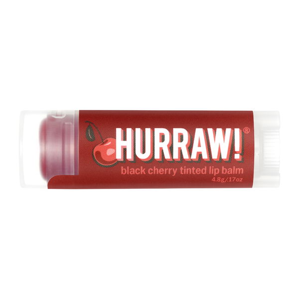 Hurraw! Organic Tinted Lip Balm Black Cherry 4.8 gm 