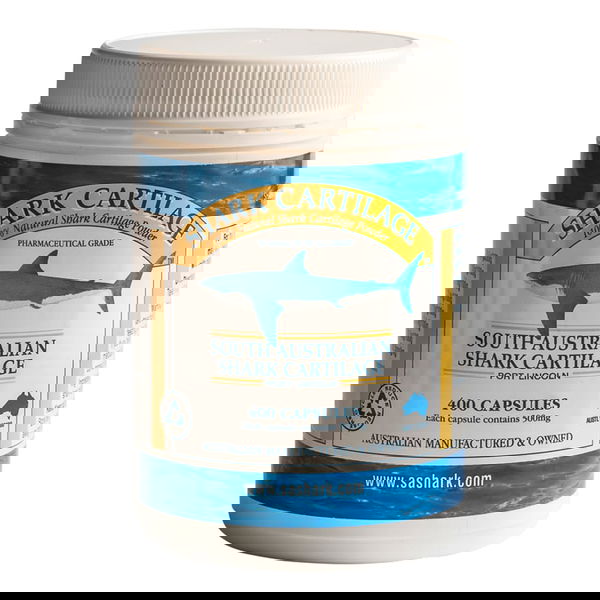 South Australian Shark Cartilage Capsules 500 mg 400 Capsules 