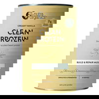 Nutra Organics Clean Protein Build & Repair Muscle Powder Creamy Vanilla 500 gm 