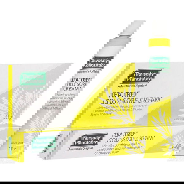 Thursday Plantation Tea Tree Cold Sore Cream 10 gm 