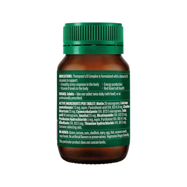 Thompson's B Complex Stress Support Tablets 100 Tablets 