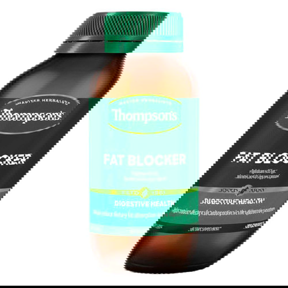 Thompson's Fat Blocker Digestive Health Capsules 