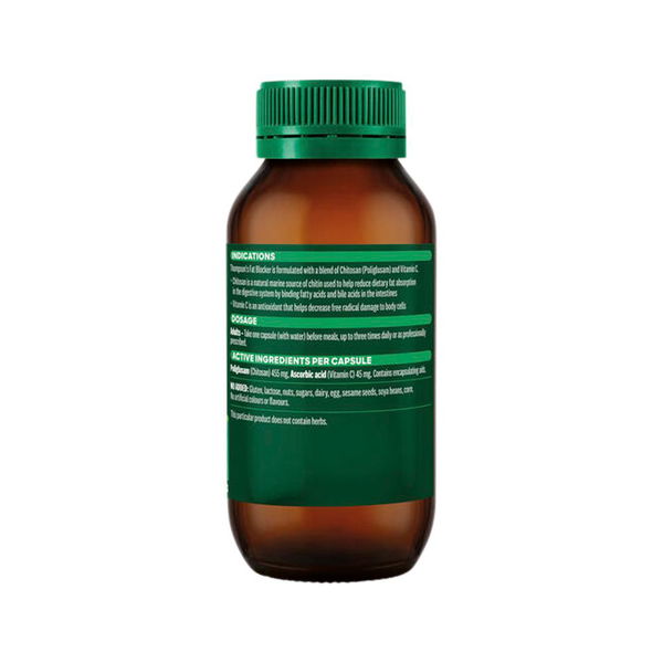 Thompson's Fat Blocker Digestive Health Capsules 120 Capsules 