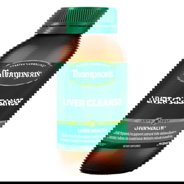 Thompson's Liver Cleanse Capsules 120 Capsules 