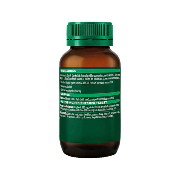 Thompson's One-A-Day Kelp 1400 General Wellbeing Tablets 120 Tablets 