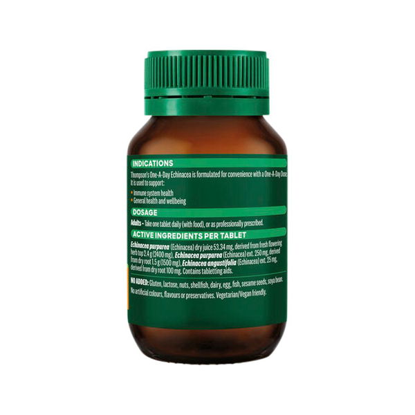 Thompson's One-A-Day Echinacea 4000 Immune Health Tablets 60 Tablets 