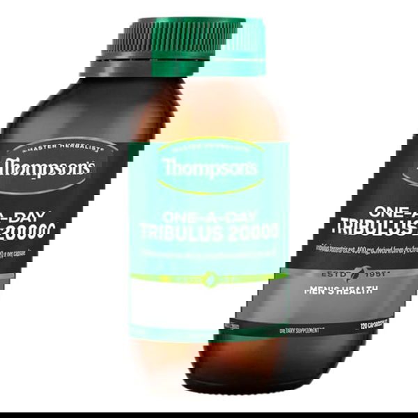 Thompson's One-A-Day Tribulus 20000 Men's Health Capsules 120 Capsules 