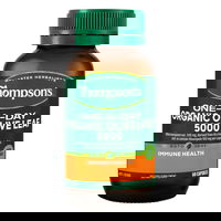 Thompson's One-A-Day Organic Olive Leaf 5000 Immune Health Capsules 60 Capsules 