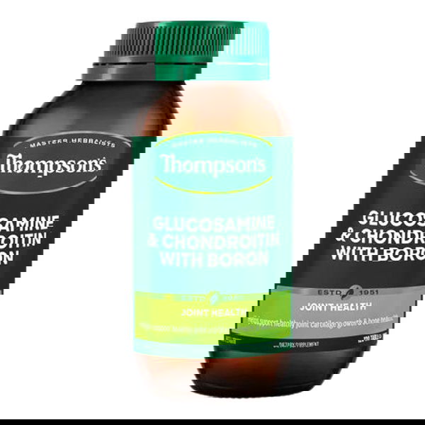 Thompson's Glucosamine & Chondroitin with Boron Joint Health Tablets 120 Tablets 