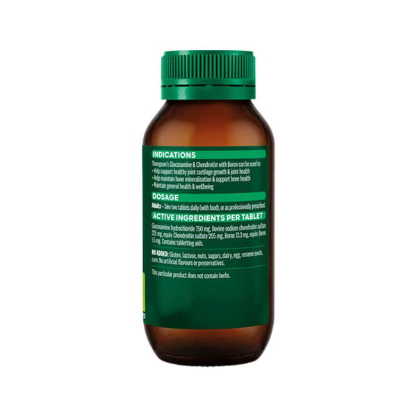Thompson's Glucosamine & Chondroitin with Boron Joint Health Tablets 120 Tablets 