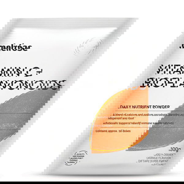 Melrose Vitamin C+ Bioflavonoids Daily Nutrient Oral Powder 100 gm x 8 Pack 
